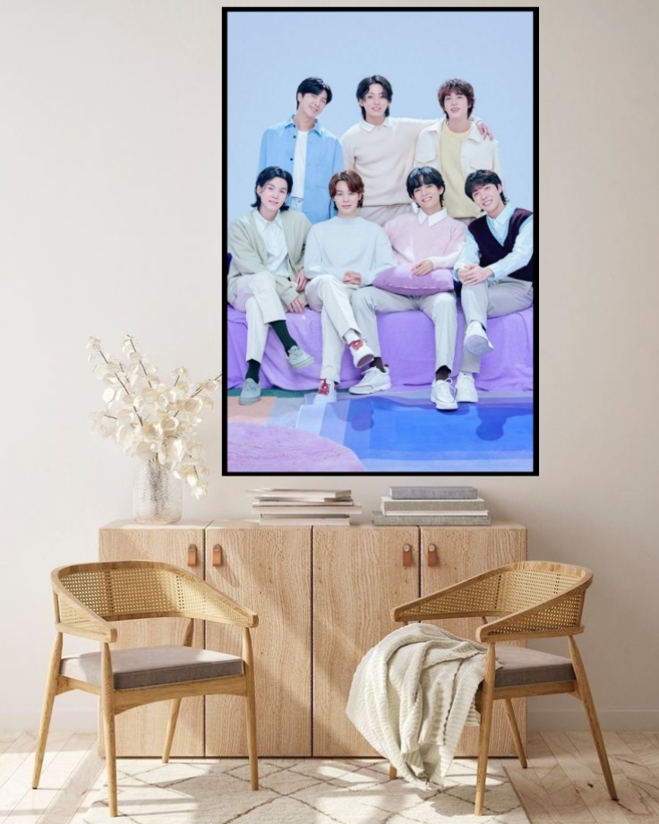تابلو گروه BTS بی تی اس mg2227 ،به خریدبالای 1,699,000 تومان*ارسال رایگان است*پیشنهاد ویژه هر عکسیم خودتون داشته باشین براتون میزنم به همون قیمت سایت و در سایزهای بزرگ