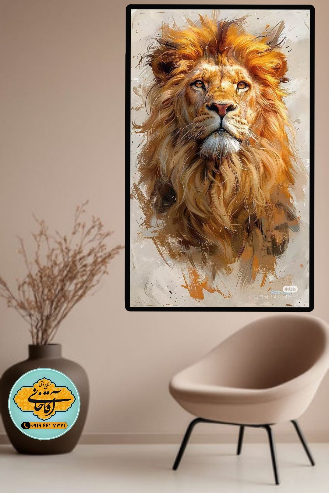 تابلو عکس نقاشی شیرmg806، خرید بالای 2499000 تومان ارسال رایگان*پیشنهاد ویژه هر عکسیم خودتون داشته باشین براتون میزنم به همون قیمت سایت ودر سایزهای بزرگ